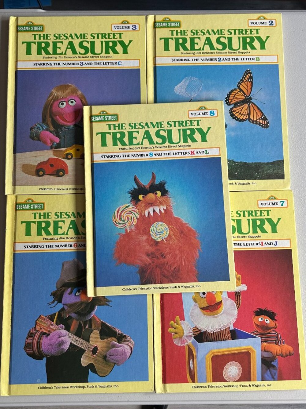 The Sesame Street Treasury | Vintage Book Lot